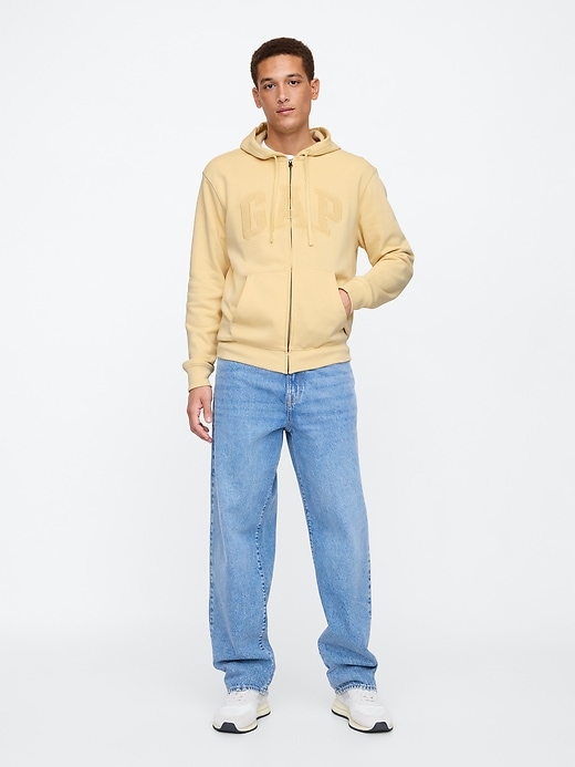 Image number 3 showing, Relaxed Gap Logo Zip Hoodie