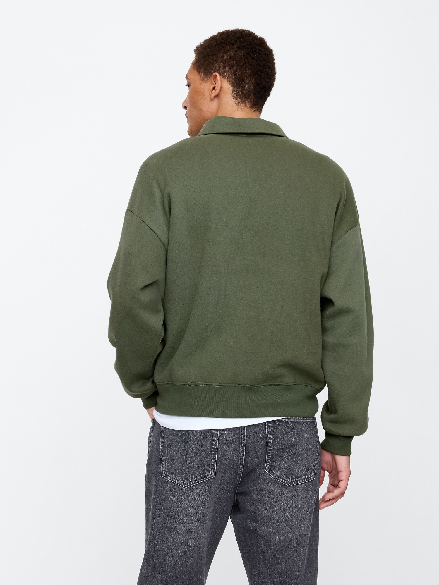 Oversized Vintage Soft Quarter-Zip Sweatshirt | Gap Factory Oversized Vintage Soft Quarter-Zip Sweatshirt | Gap Factory