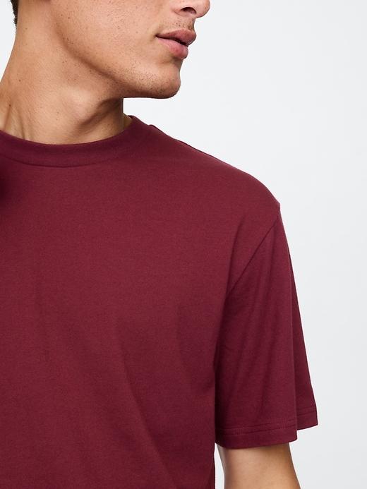 Image number 4 showing, Everyday Soft Relaxed Crewneck T-Shirt