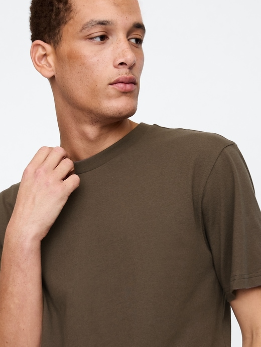 Image number 4 showing, Everyday Soft Relaxed Crewneck T-Shirt