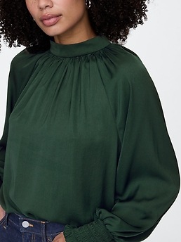 Relaxed Print Collared Halter Top | Gap Factory