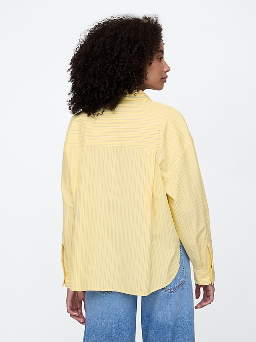 Image number 2 showing, Oversized Shirt in Poplin