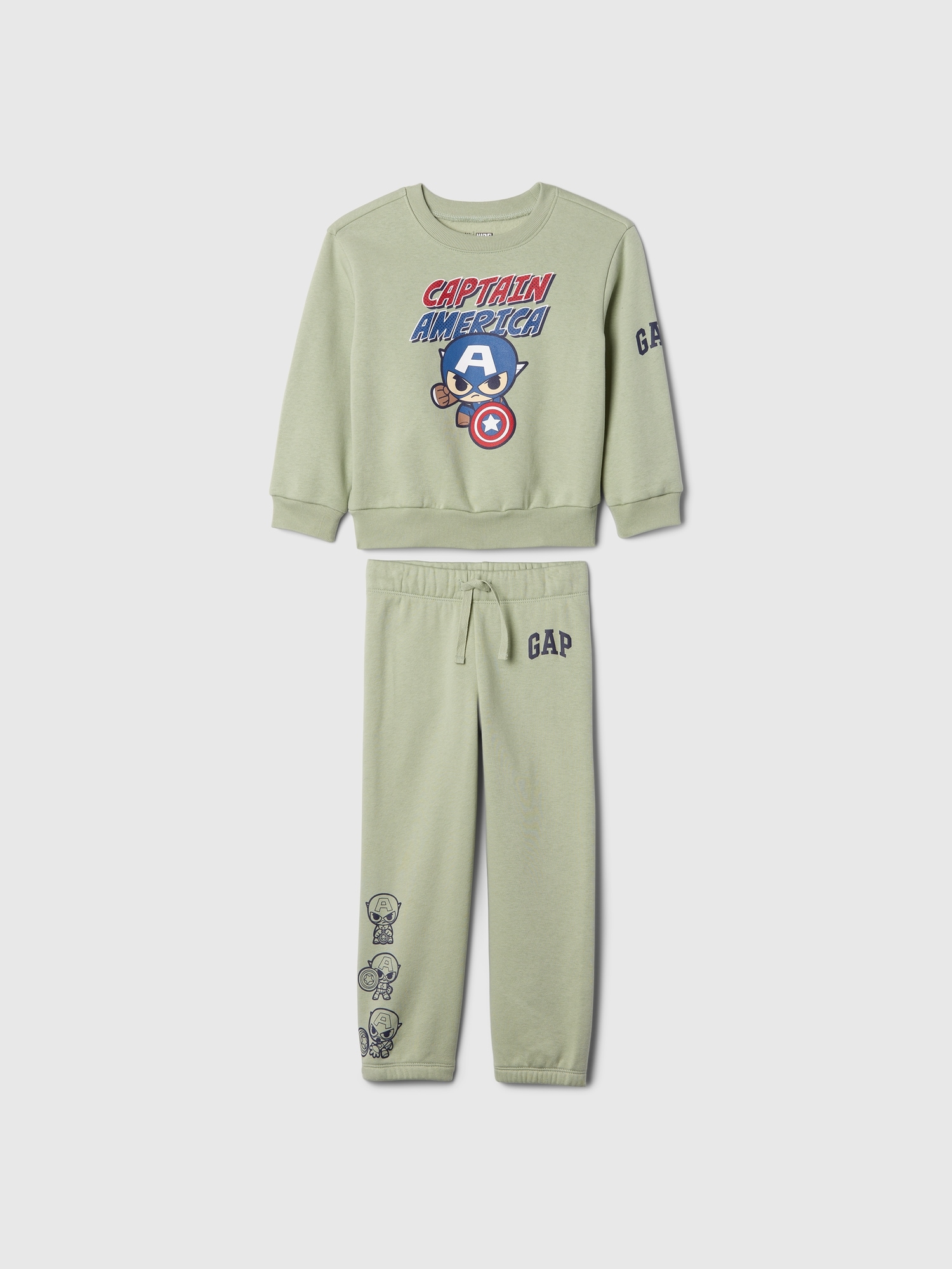 babyGap &#124; Marvel Captain America Two-Piece Outfit Set