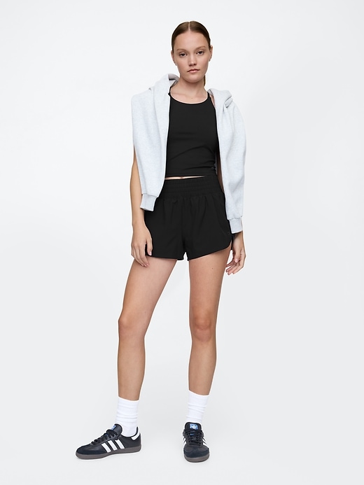 Image number 1 showing, GapFit 3" Mid Rise Runaround Shorts