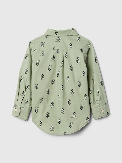babyGap × Disney Mickey Mouse Poplin Shirt