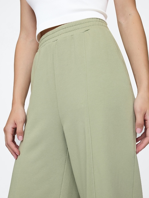 Image number 4 showing, Seamed Wide-Leg Pants
