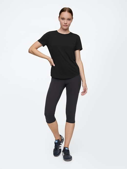 Image number 3 showing, GapFit Brushed Jersey T-Shirt