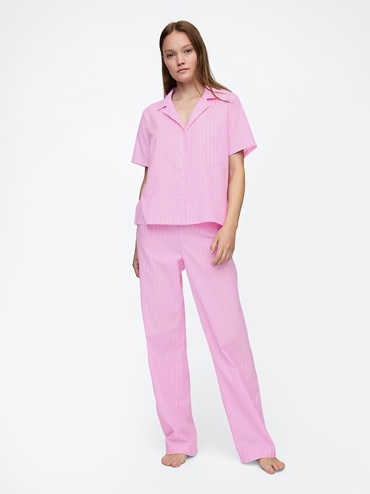Image number 3 showing, Poplin PJ Shirt