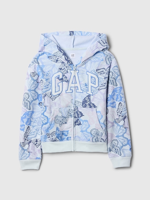 Image number 1 showing, Kids Relaxed Gap Logo Zip Hoodie