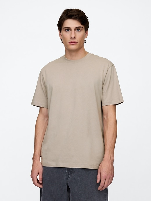 Image number 1 showing, Everyday Soft Relaxed Crewneck T-Shirt