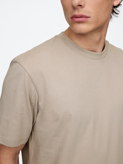 Image number 4 showing, Everyday Soft Relaxed Crewneck T-Shirt