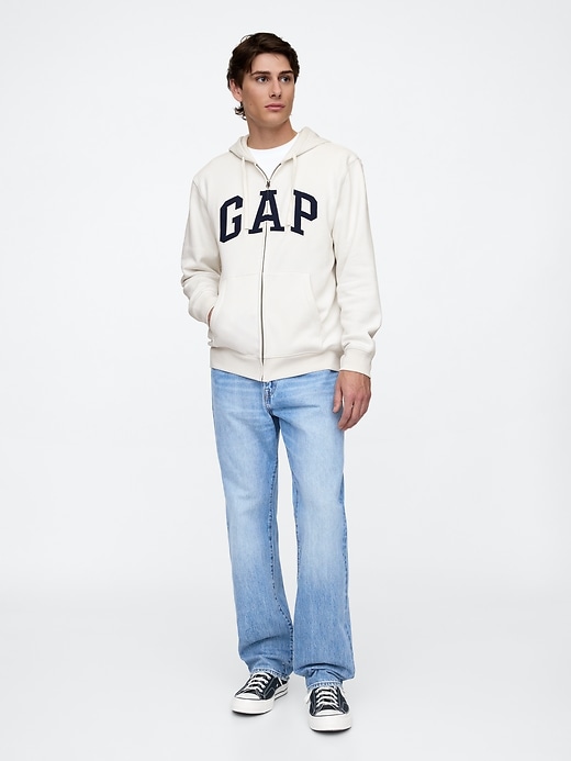 Image number 3 showing, Relaxed Gap Logo Zip Hoodie