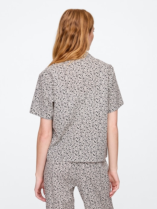 Image number 2 showing, Poplin PJ Shirt