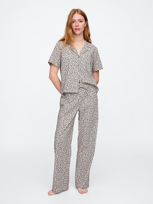 Image number 3 showing, Poplin PJ Shirt