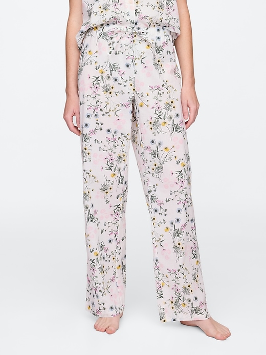 Image number 3 showing, Poplin PJ Pants