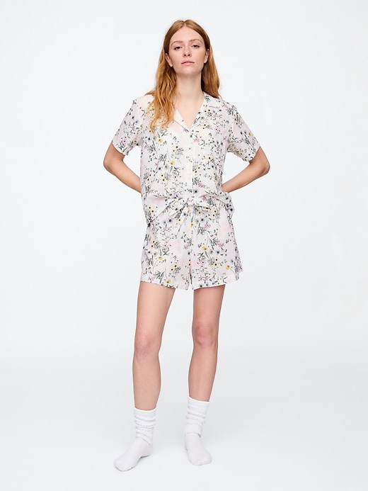Image number 3 showing, Poplin PJ Shirt