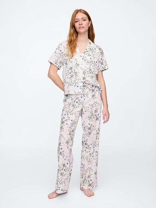 Image number 1 showing, Poplin PJ Pants