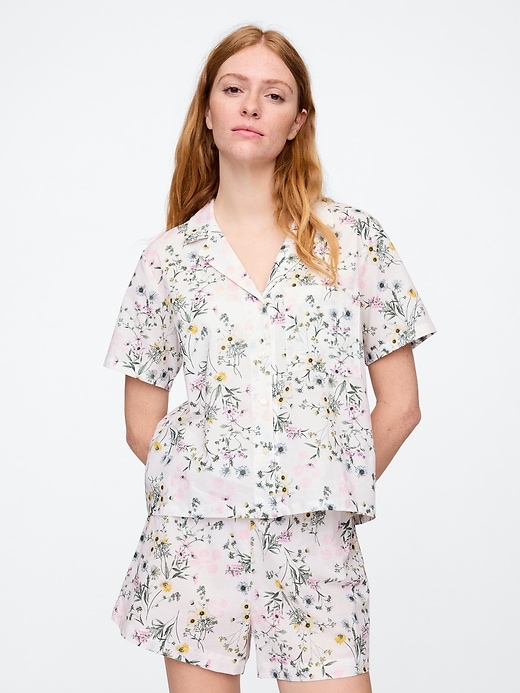 Image number 1 showing, Poplin PJ Shirt