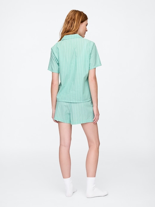 Image number 2 showing, Poplin PJ Shorts