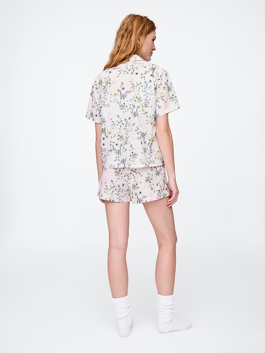 Image number 2 showing, Poplin PJ Shorts