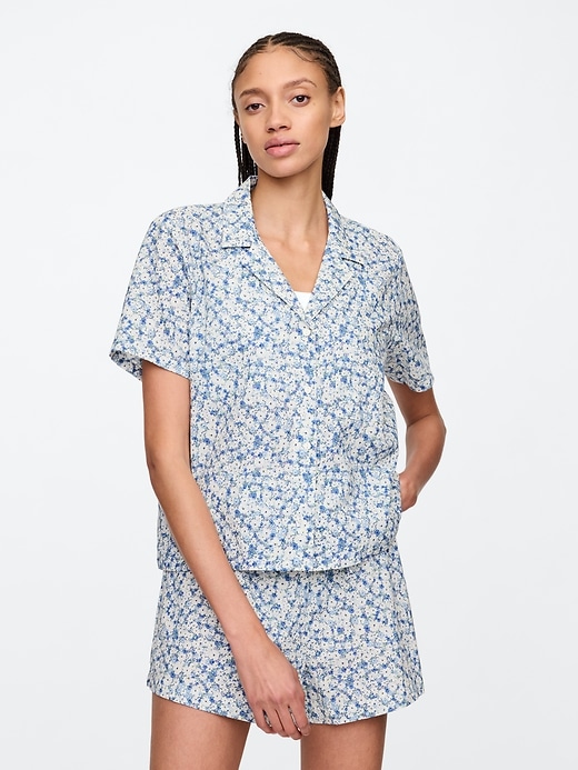 Image number 1 showing, Poplin PJ Shirt