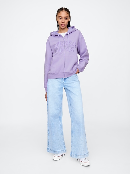 Image number 3 showing, Relaxed Gap Logo Zip Hoodie