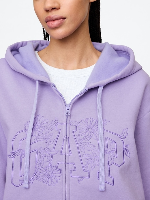 Image number 4 showing, Relaxed Gap Logo Zip Hoodie