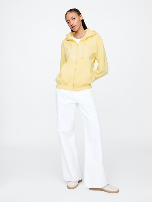 Image number 3 showing, Relaxed Gap Logo Zip Hoodie