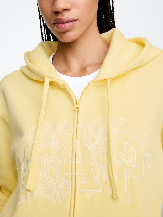 Image number 4 showing, Relaxed Gap Logo Zip Hoodie