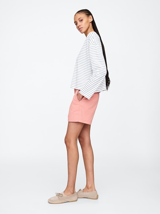 Image number 3 showing, 5" Mid Rise Downtown Khaki Shorts