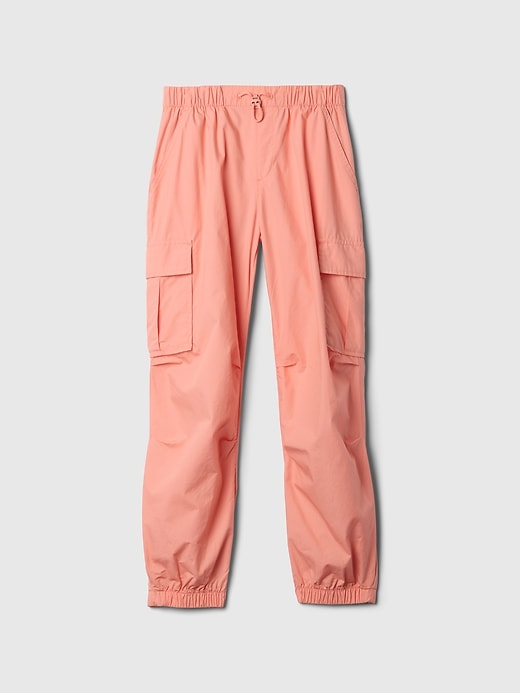 Image number 1 showing, Kids Parachute Cargo Pull-On Pants