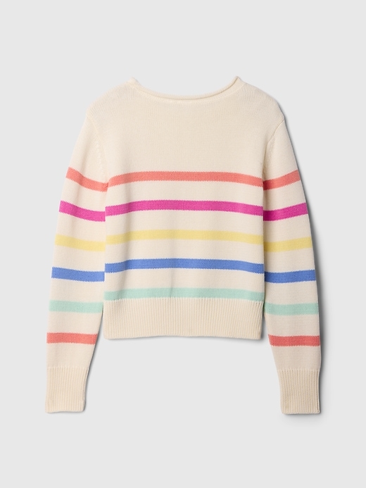 Image number 2 showing, Kids Relaxed Shrunken Roll Neck Sweater