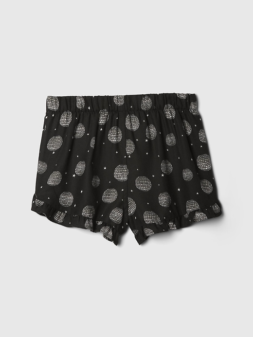 Image number 2 showing, Kids 100% Recycled Ruffle PJ Shorts