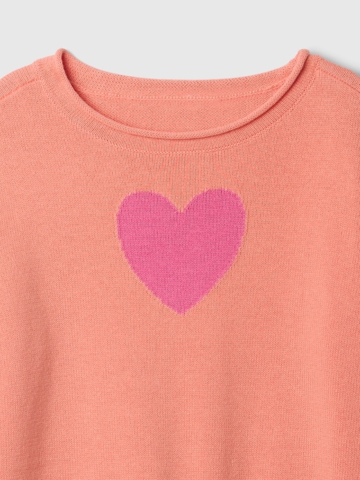 Image number 3 showing, Kids Relaxed Shrunken Roll Neck Sweater