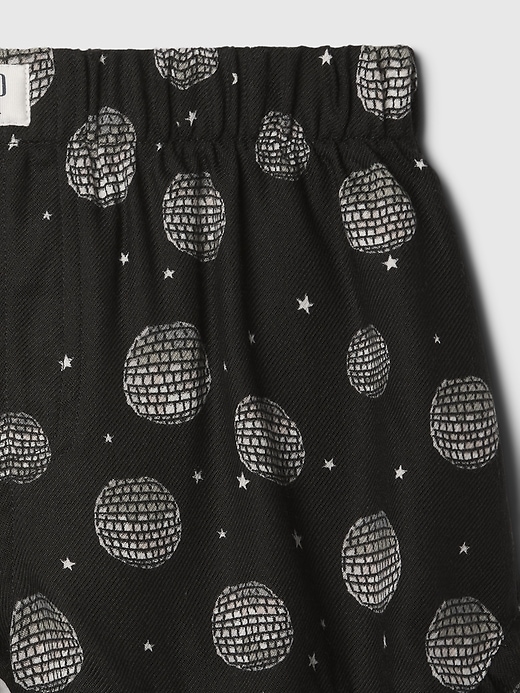 Image number 3 showing, Kids 100% Recycled Ruffle PJ Shorts