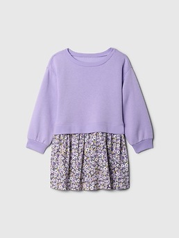 Baby sweatshirt dress clearance
