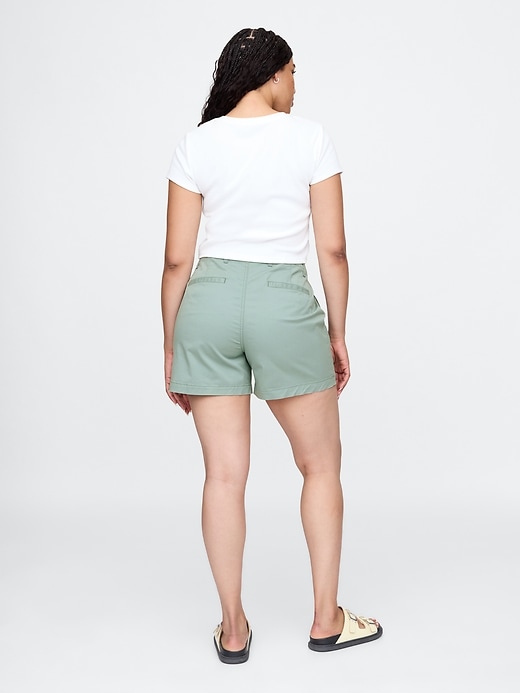 Image number 6 showing, 5" Mid Rise Downtown Khaki Shorts