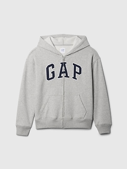 GAP zip hoodie navy × silver GAP mens Logo Hoodie Zip Sweatshirt, Tapestry Navy, Small US