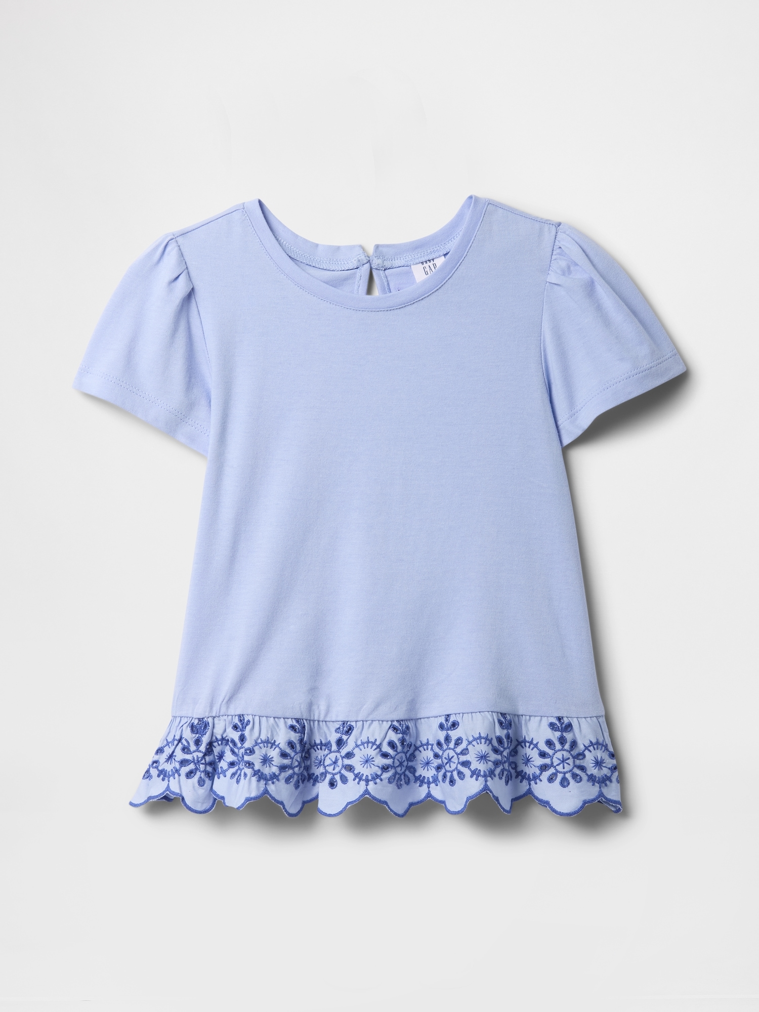 babyGap Eyelet Peplum T-Shirt