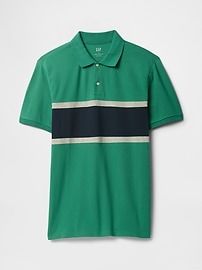 Stretch Pique Polo Shirt