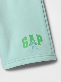 babyGap Logo Print Pull-On Shorts