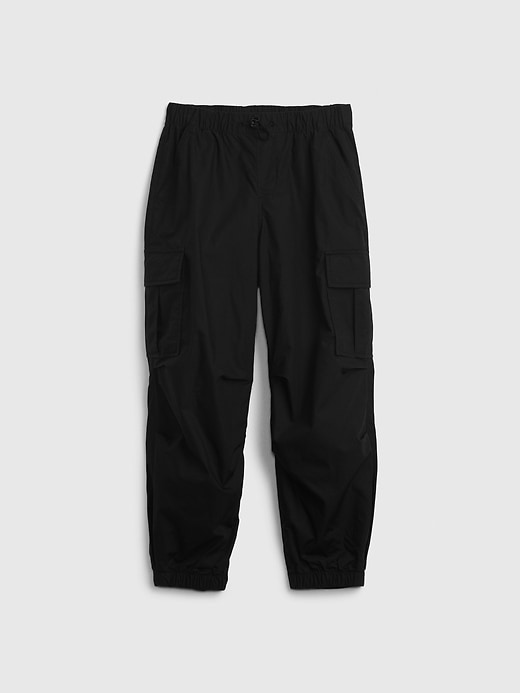 Image number 1 showing, Kids Parachute Cargo Pull-On Pants