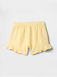 babyGap Twill Ruffle Pull-On Shorts