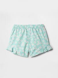 babyGap Twill Ruffle Pull-On Shorts