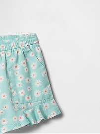 babyGap Twill Ruffle Pull-On Shorts