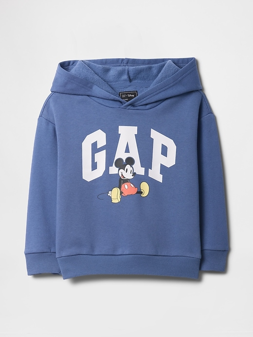 Image number 1 showing, babyGap &#215 Disney Mickey Mouse Relaxed Logo Hoodie