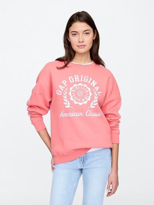 Image number 1 showing, Oversized Gap Graphic Sweatshirt