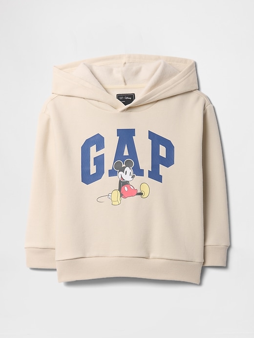 Image number 1 showing, babyGap &#215 Disney Mickey Mouse Relaxed Logo Hoodie