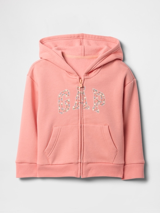 Image number 1 showing, babyGap Logo Zip Hoodie