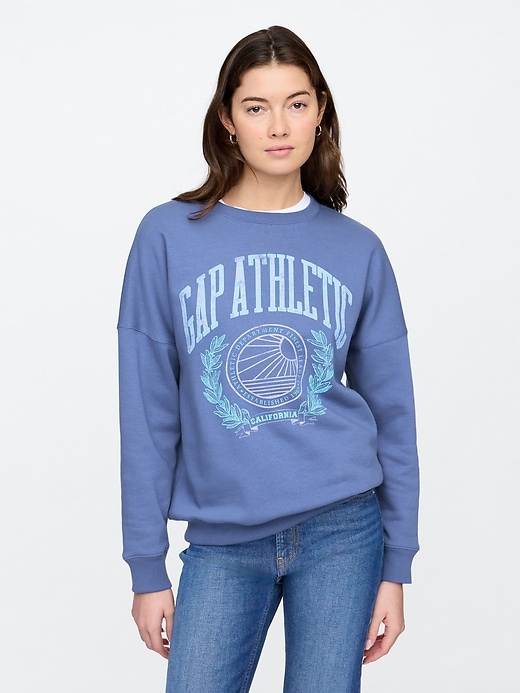 Image number 1 showing, Oversized Gap Graphic Sweatshirt